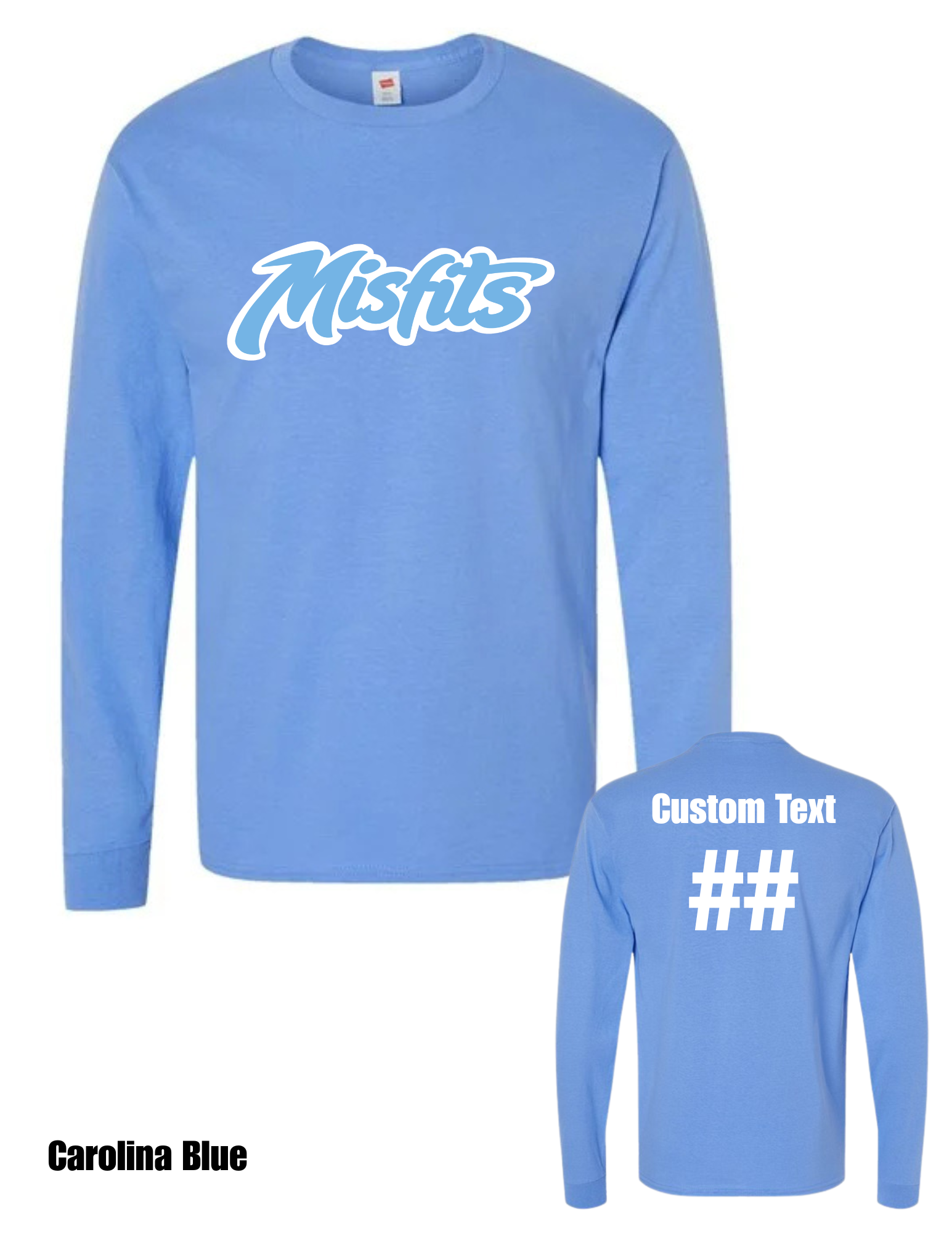 Misfits Softball Long Sleeve Shirt