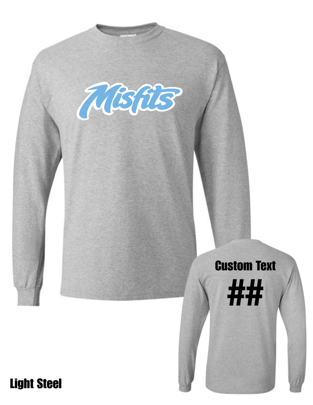 Misfits Softball Long Sleeve Shirt