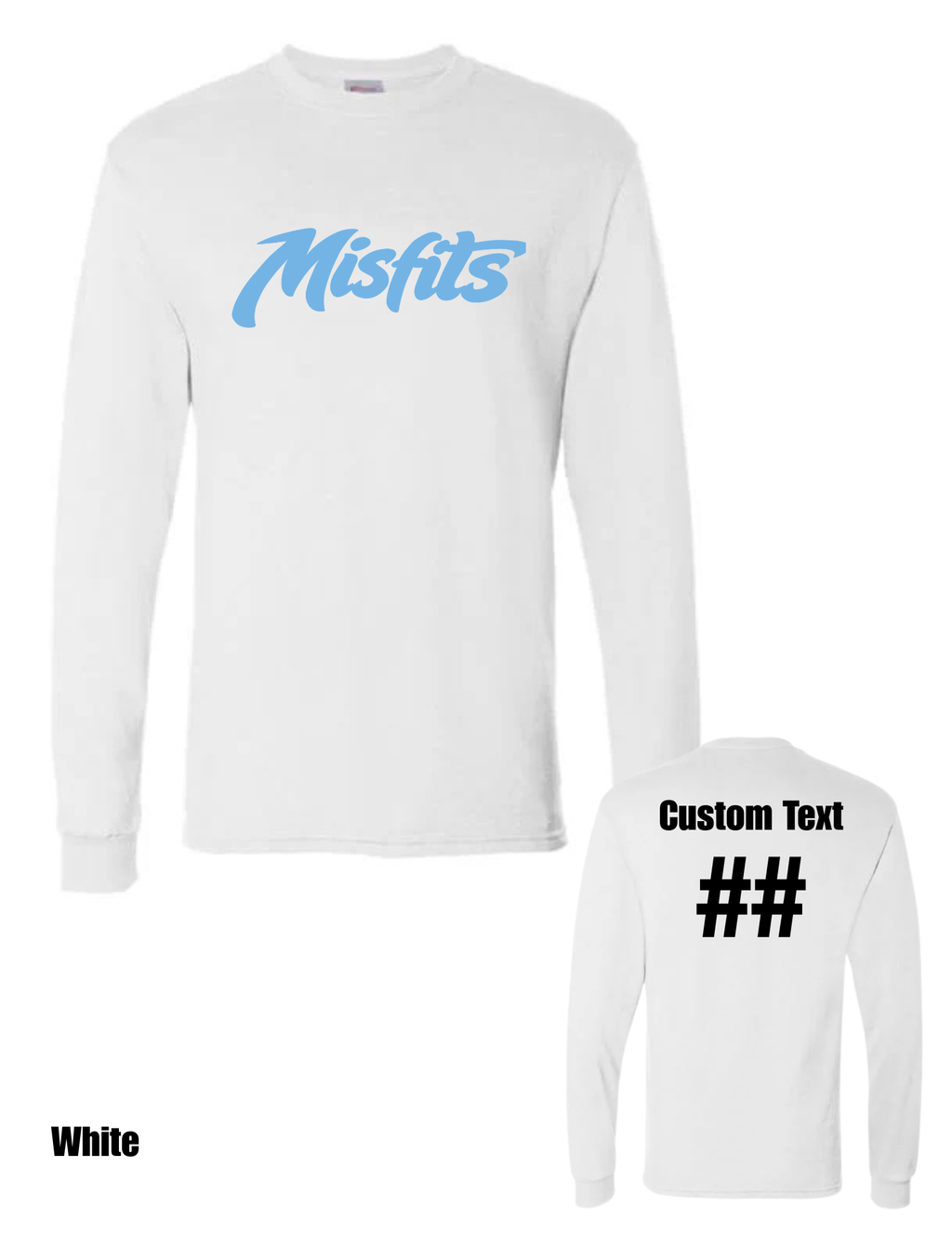 Misfits Softball Long Sleeve Shirt