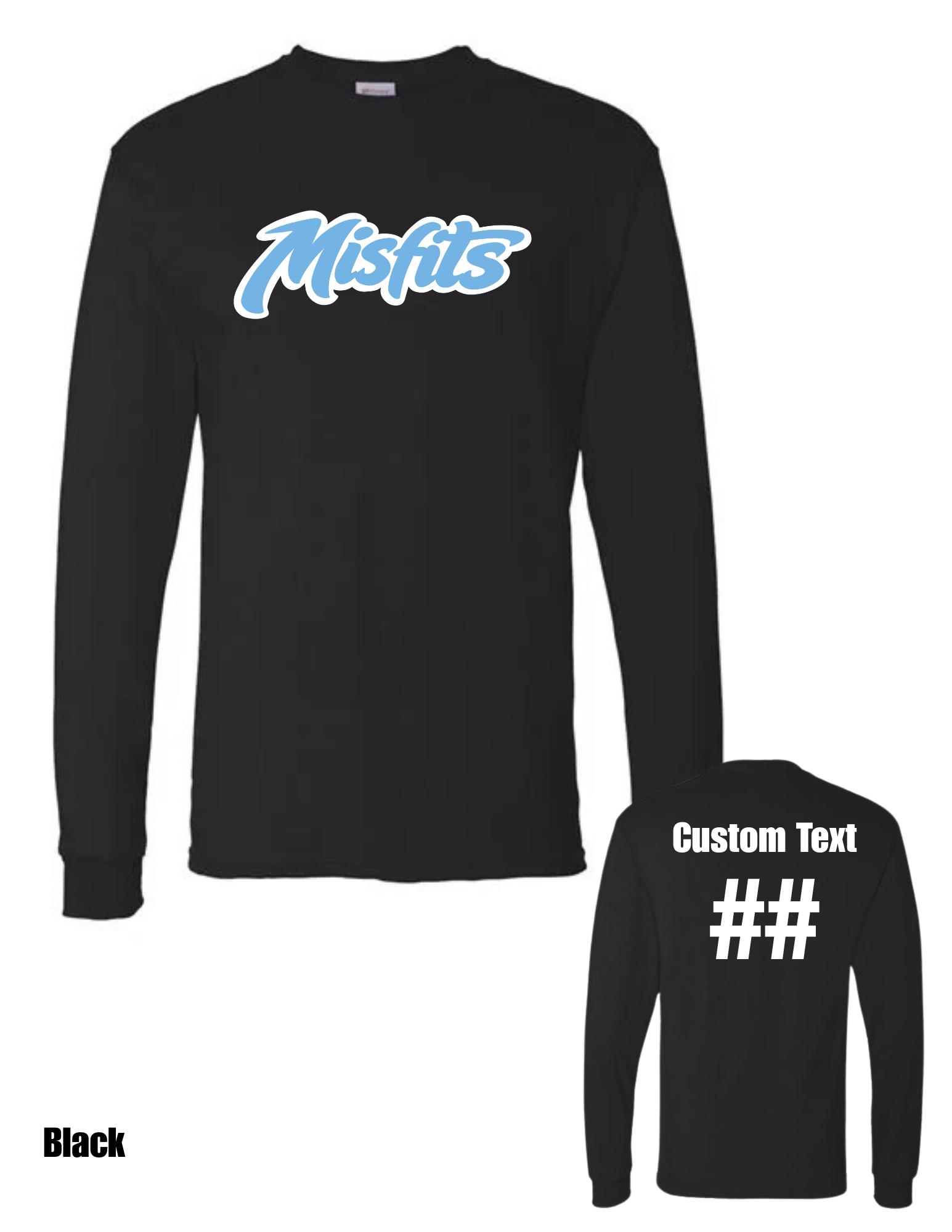 Misfits Softball Long Sleeve Shirt