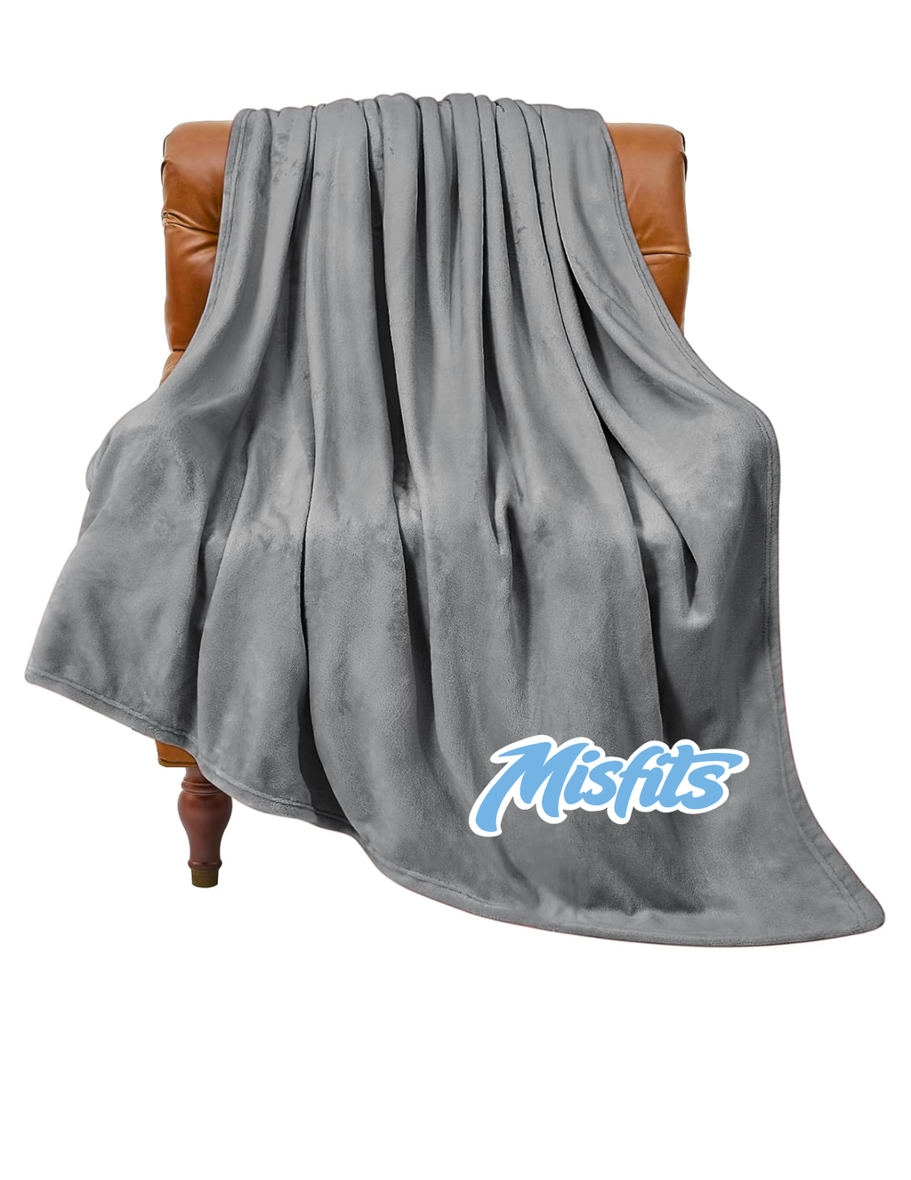 Misfits Softball Embrodiery Blankets