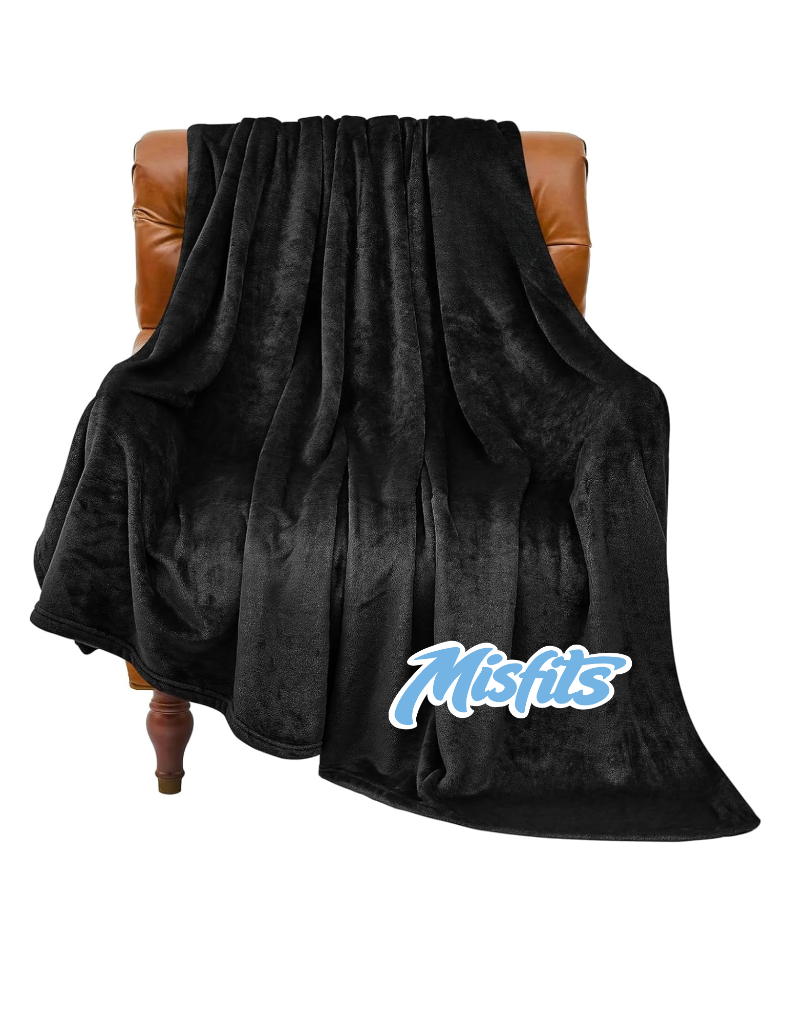Misfits Softball Embrodiery Blankets