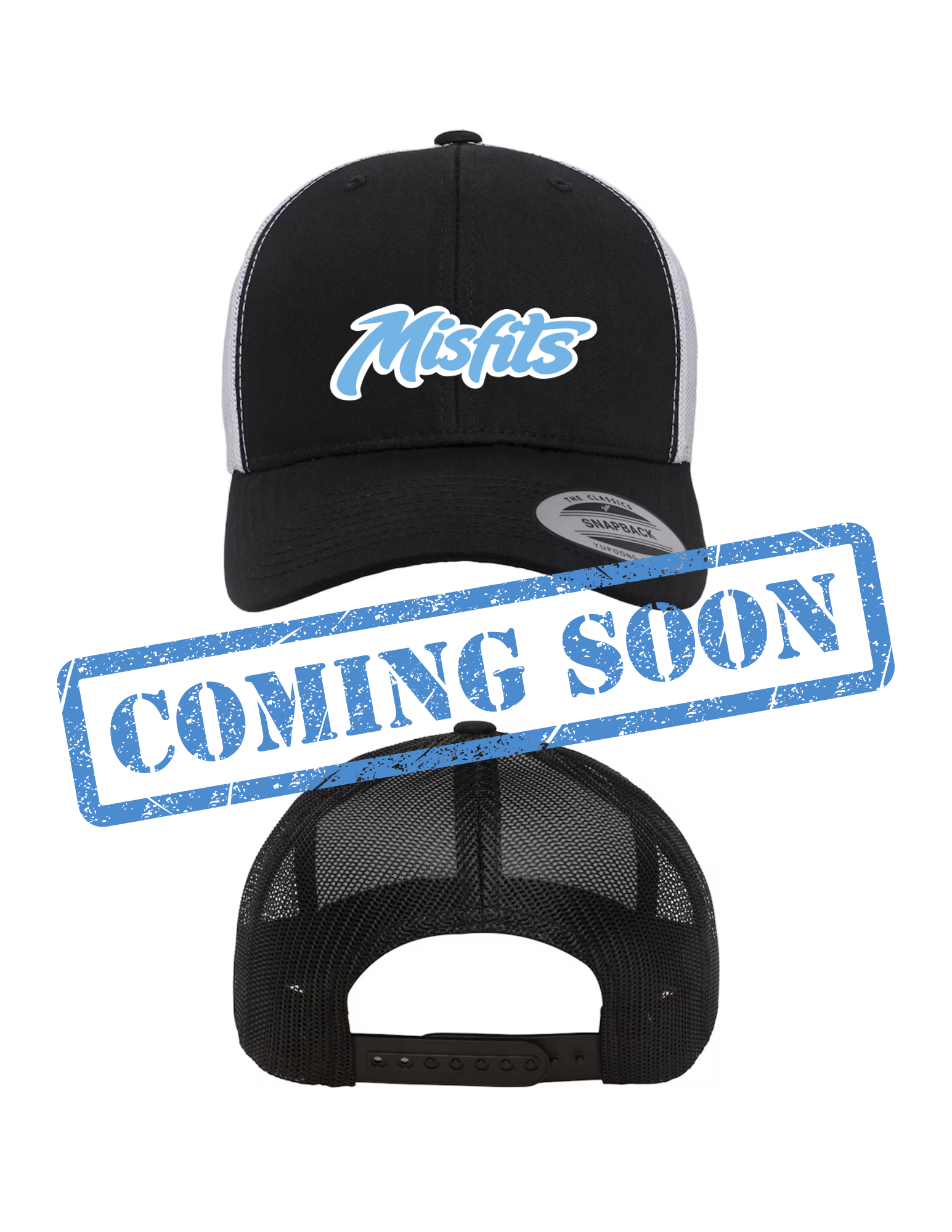 Misfits Softball Embrodiery Hats