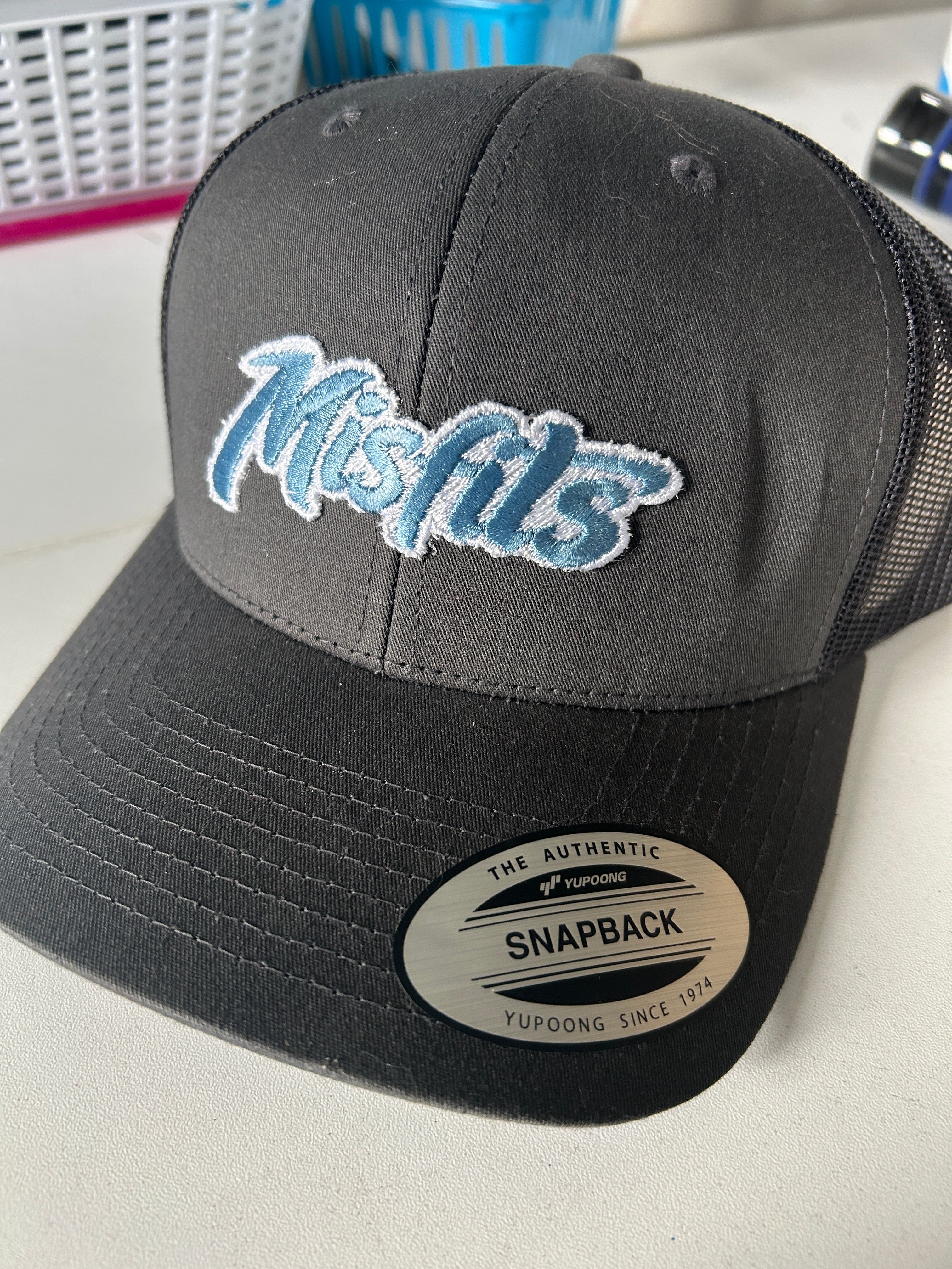 Misfits Softball Embrodiery Hats