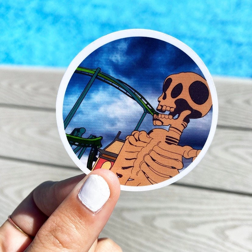 HALLOWEEKENDS CEDAR POINT Halloween Stickers For Laptop, Bottle, Hydroflask, Phone, Hard Hat, Toolbox