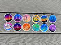 Cedar Point Roller Coaster Stickers For Laptop, Bottle, Hydroflask, Phone, Hard Hat, Toolbox