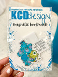 Monsters Inc. Quote Magnetic Bookmark, Planner Accessory