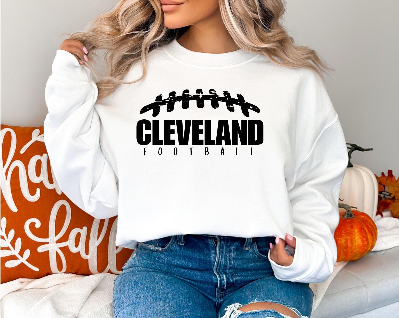 Cleveland Ohio Football Crewneck