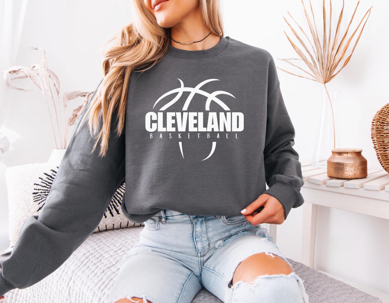 Cleveland Ohio Basketball Crewneck