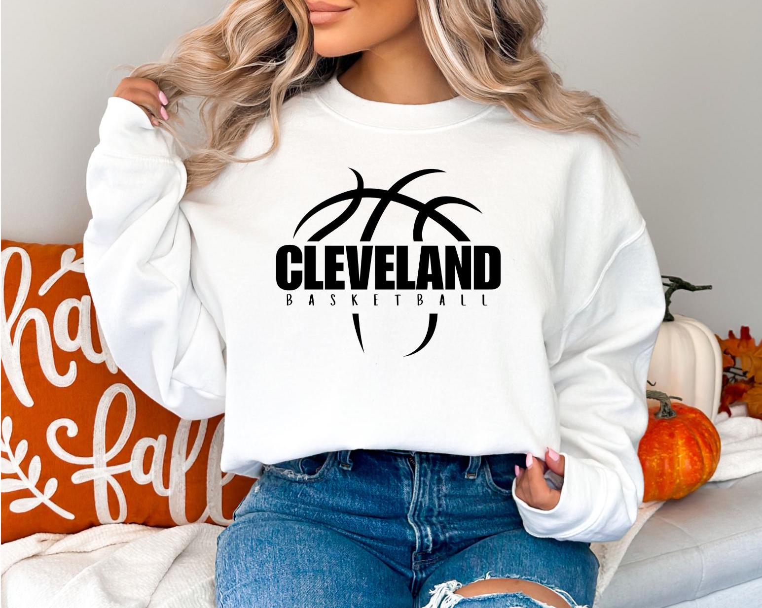 Cleveland Ohio Basketball Crewneck