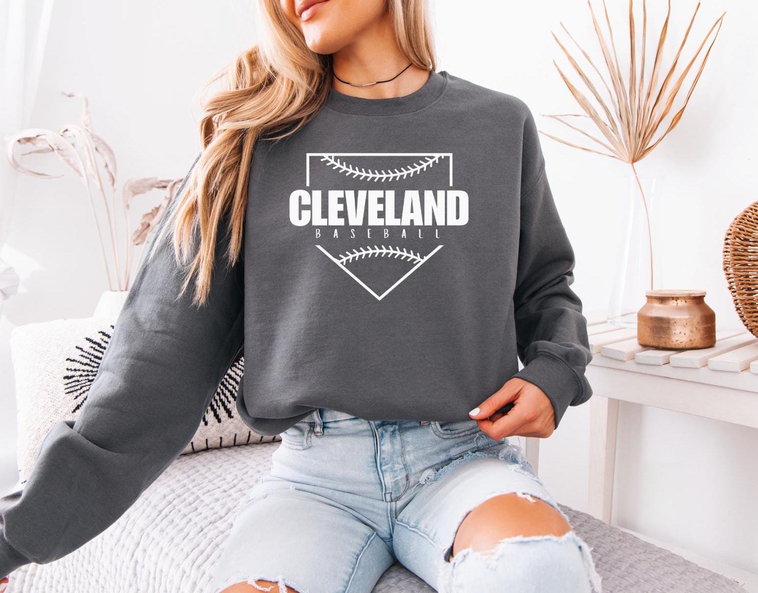 Cleveland Ohio Baseball Crewneck