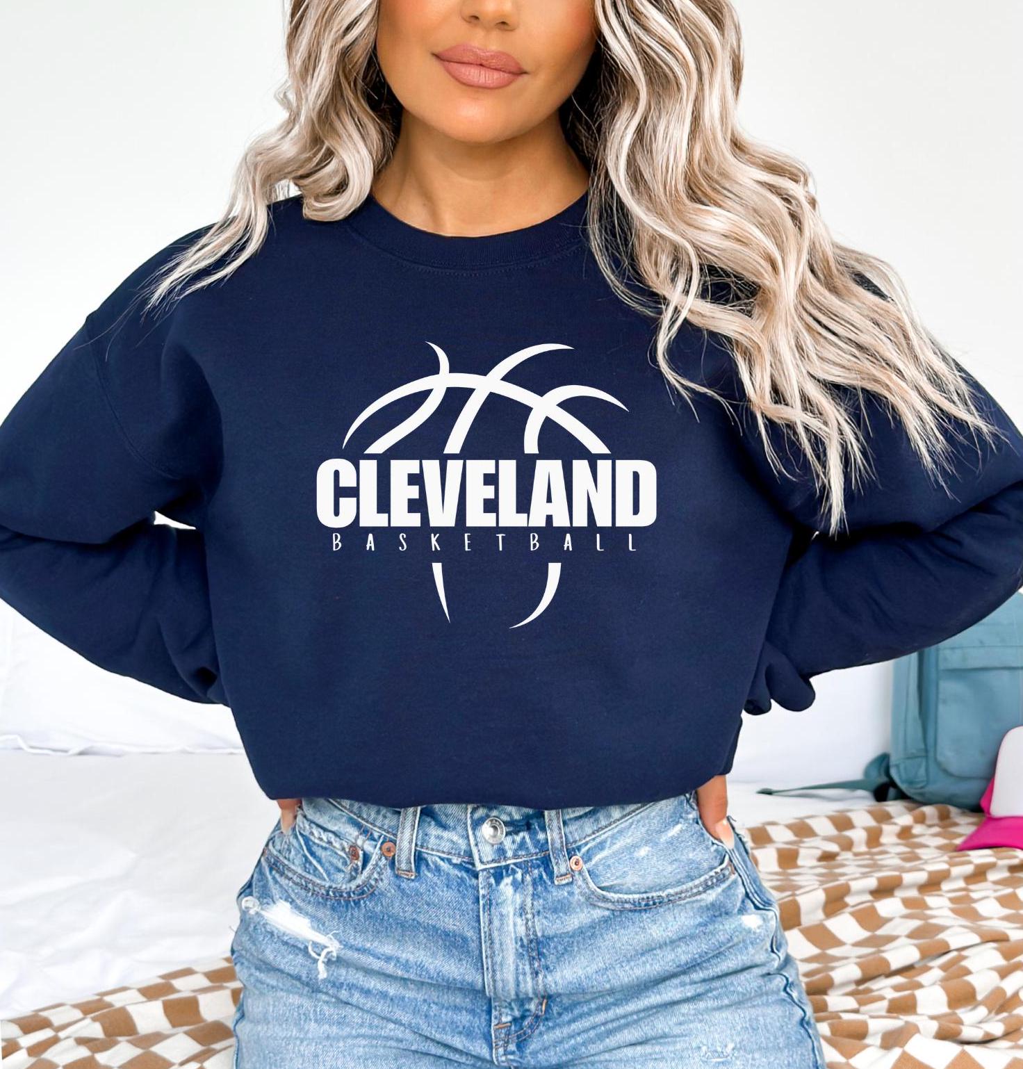 Cleveland Ohio Basketball Crewneck