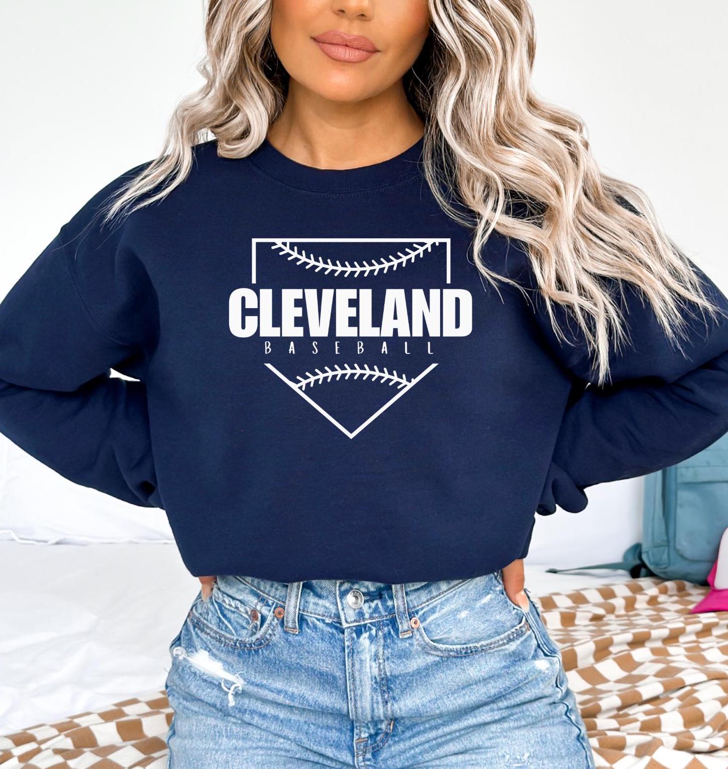 Cleveland Ohio Baseball Crewneck