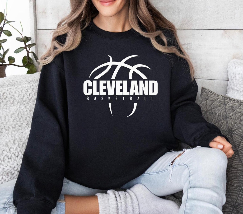 Cleveland Ohio Basketball Crewneck