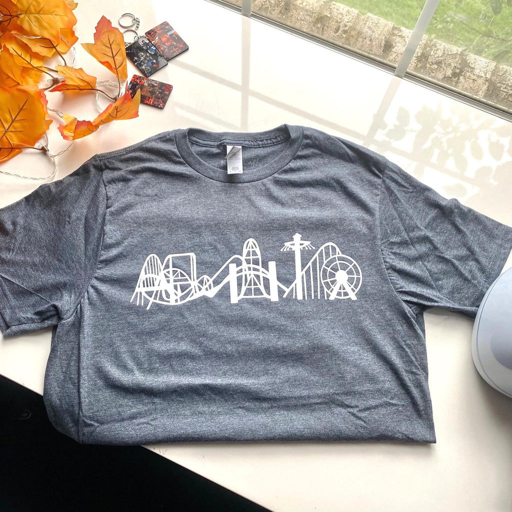 CEDAR POINT Rollercoaster Soft T-SHIRT - Hoodie - Crewneck
