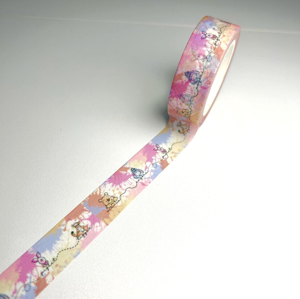 Winnie the Pooh Washi Tape, Scrapbooking Planner Tape (15mmx 10m)