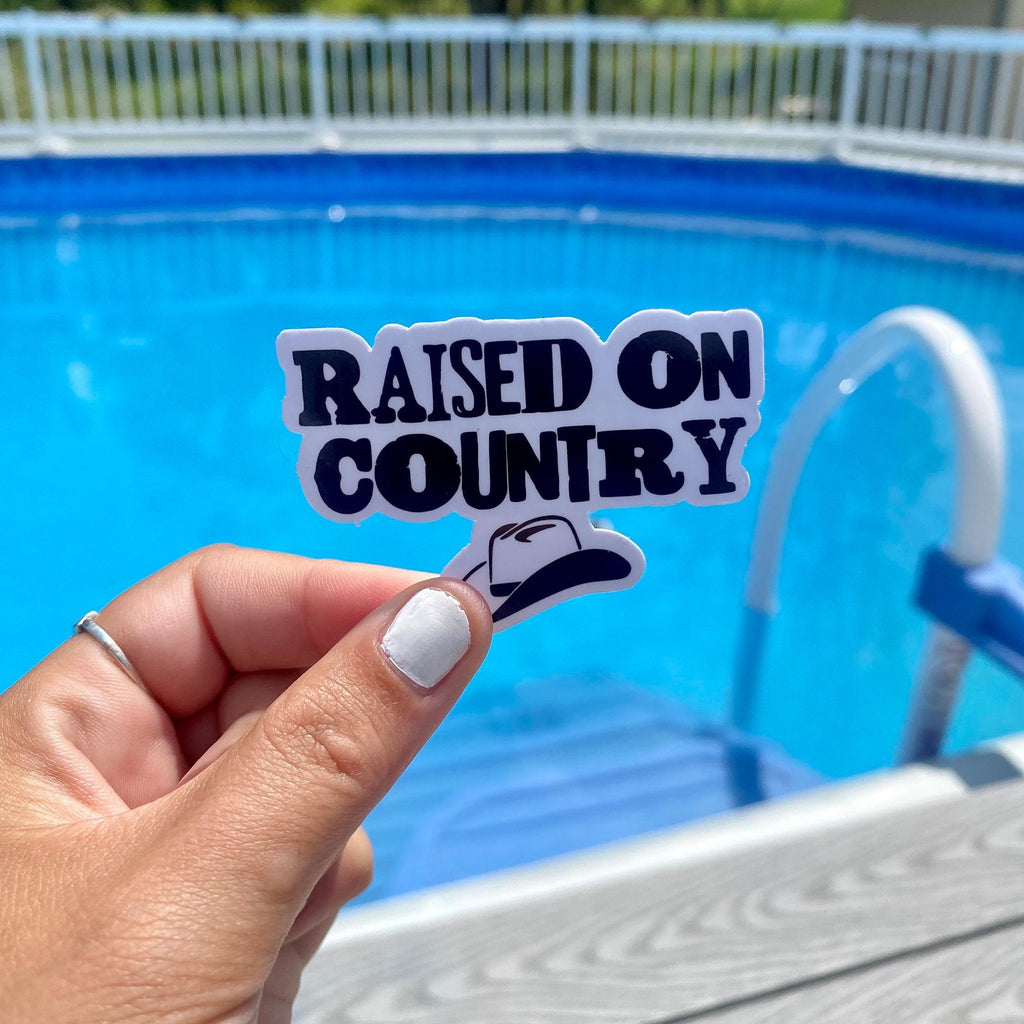 Country Song Stickers, Sticker For Laptop, Bottle, Hydroflask, Phone, Hard Hat, Toolbox