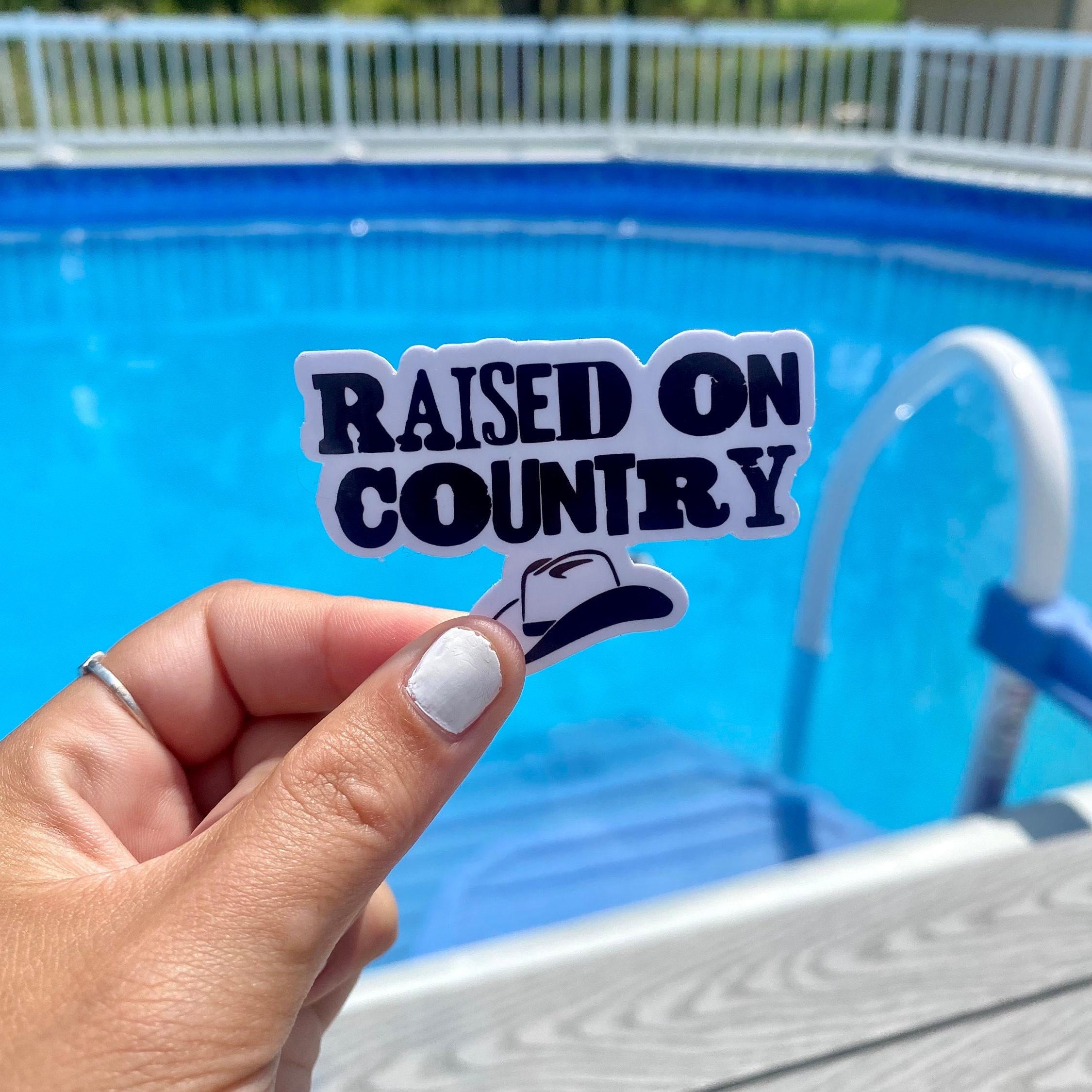 Country Song Stickers, Sticker For Laptop, Bottle, Hydroflask, Phone, Hard Hat, Toolbox