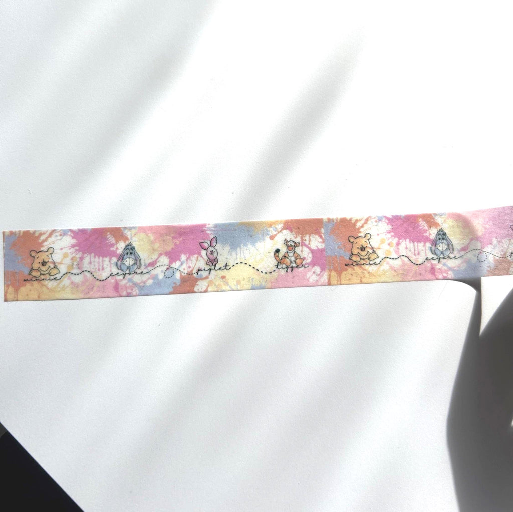 Winnie the Pooh Washi Tape, Scrapbooking Planner Tape (15mmx 10m)