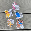 Winnie the Pooh, Tigger, Eeyore, Piglet and Roo Quote Stickers For Laptop, Bottle, Hydroflask, Phone, Hard Hat, Toolbox