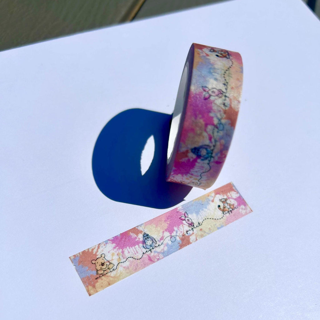 Winnie the Pooh Washi Tape, Scrapbooking Planner Tape (15mmx 10m)