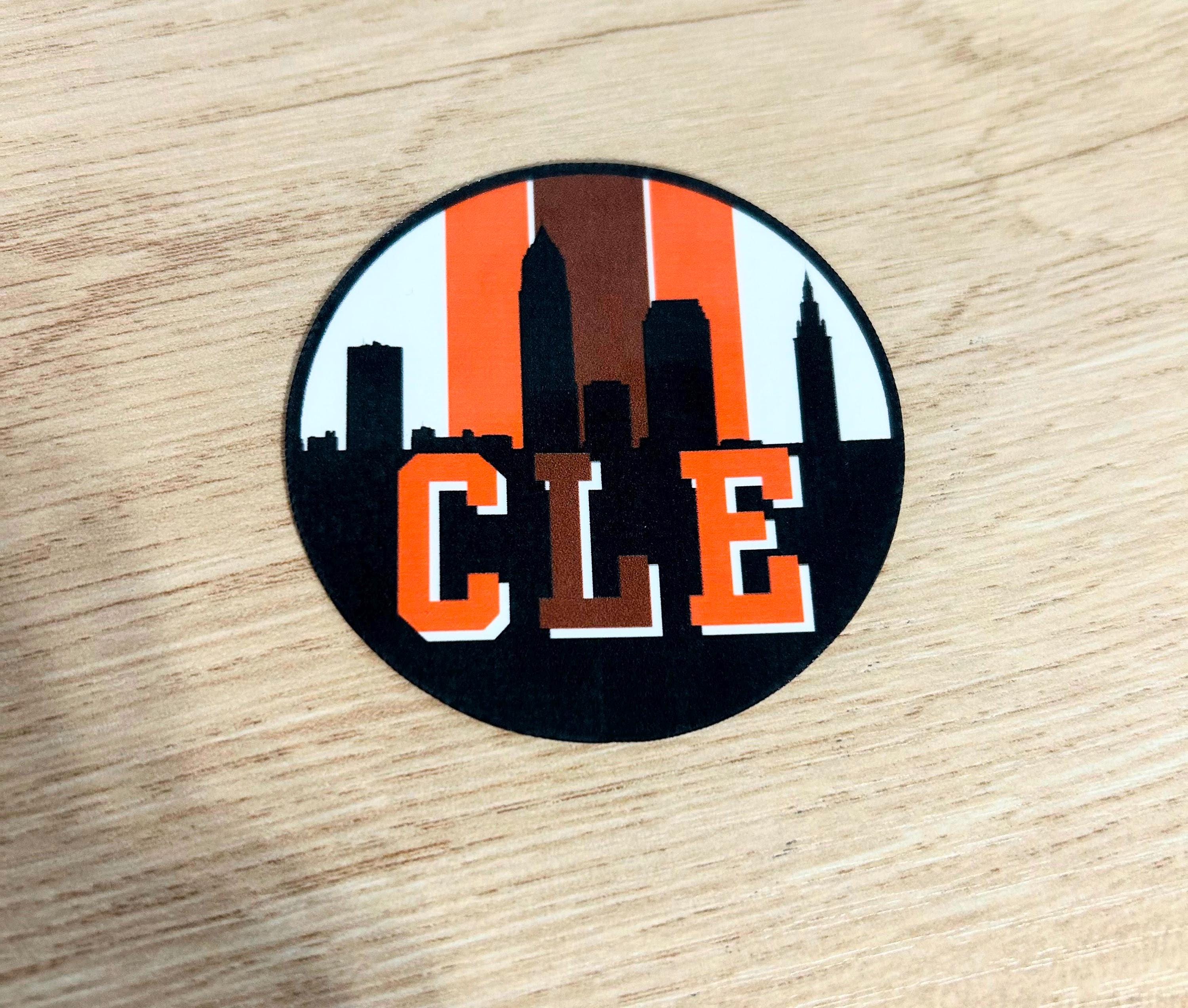 Cleveland Sports Stickers, Sticker For Laptop, Bottle, Hydroflask, Phone, Hard Hat, Toolbox