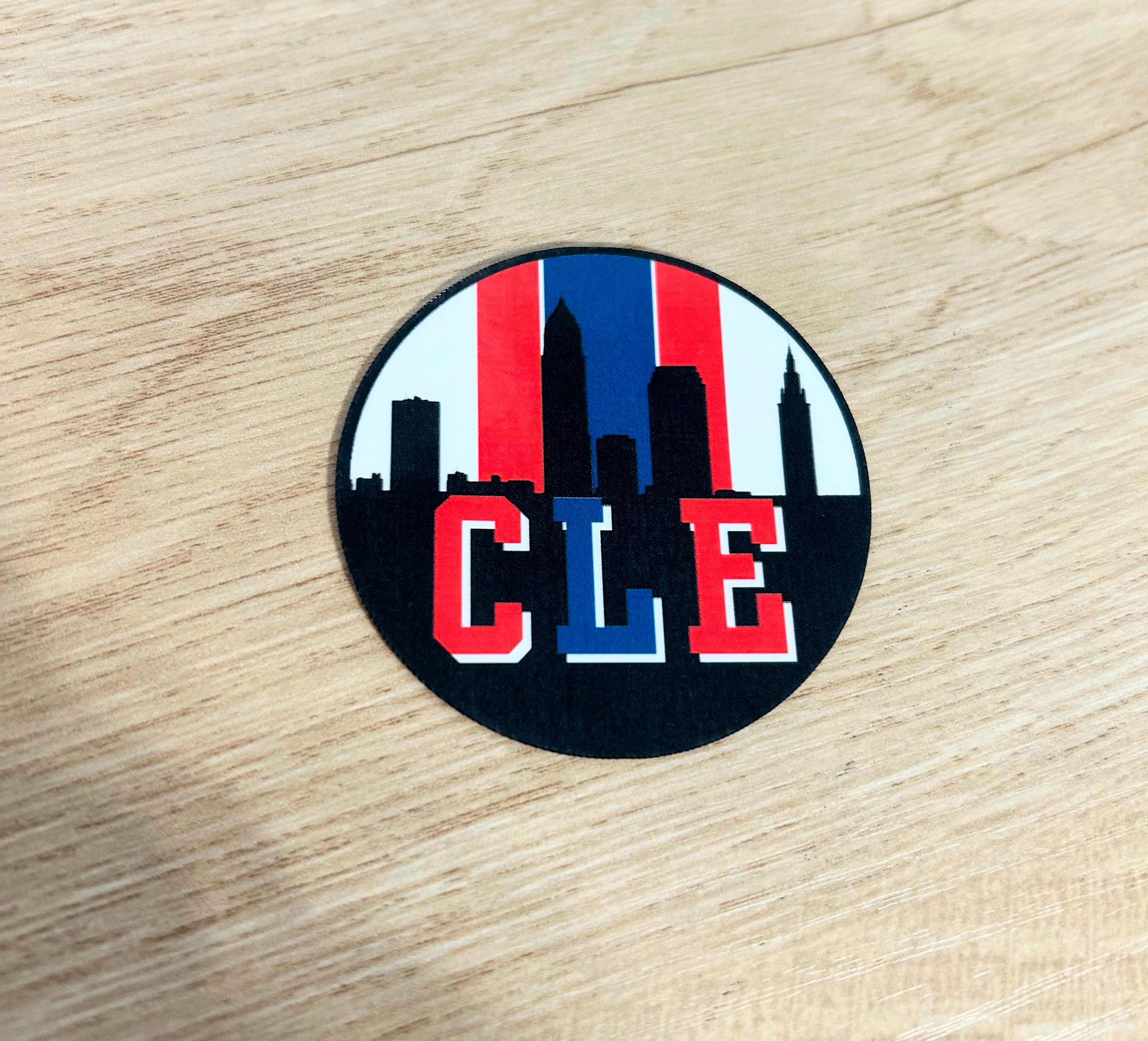 Cleveland Sports Stickers, Sticker For Laptop, Bottle, Hydroflask, Phone, Hard Hat, Toolbox