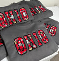 Ohio Football Embroidery Crewneck