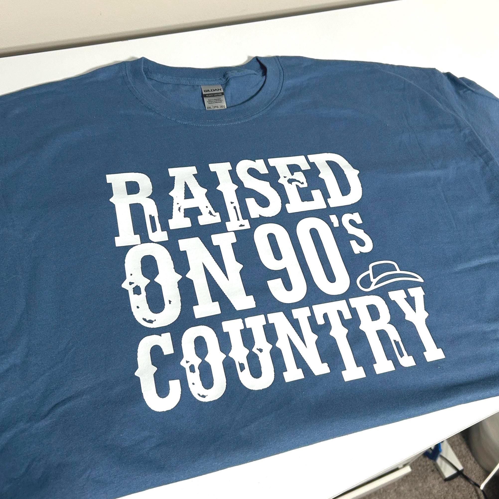 Raised on 90's Country Music Tshirt